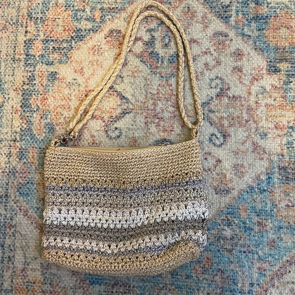 The Sak hand crocheted crossbody purse